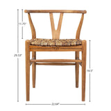 D-Bodhi Caterpillar Twin Dining Chair - Pure