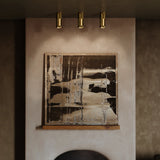 Dighton Flush Mount - Aged Brass