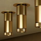 Dighton Flush Mount - Aged Brass