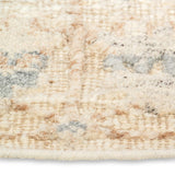 Ethos Hand Knotted Wool Rug Cream Blue