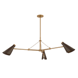 Andersen Chandelier - Patina Brass & Bronze