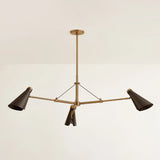 Andersen Chandelier - Patina Brass & Bronze