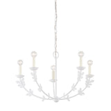Florian Chandelier - Gesso White
