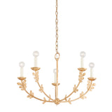 Florian Chandelier - Vintage Gold Leaf