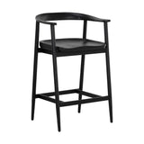 Jeremy Black Counter Stool