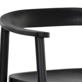 Jeremy Black Counter Stool