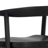 Jeremy Black Counter Stool
