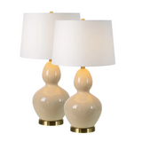 Jesula Gourd Shape Table Lamp - Set of Two