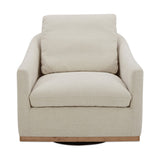 Linden Swivel Chair - Soft Beige