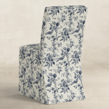 Lindy - Slip Cover Dining Chair with Toile Fabric