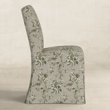 Lindy - Slip Cover Dining Chair with Toile Fabric