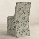 Lindy - Slip Cover Dining Chair with Toile Fabric