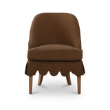 Lola Slipcover Dining Chair Cream Stripe