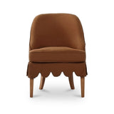 Lola Slipcover Dining Chair Cream Stripe