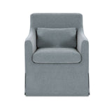 Lydia Slipcover Dining Chair Blue