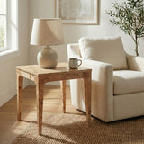 Mappa Side Table - Light Burl