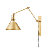 Metal No. 2 Plug-in Sconce