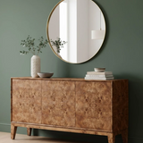 Mappa 3 Door Side Board Dark Burled Wood