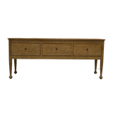 Margot Reclaimed Wood Console - Aged Brown Finish