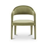 Martens Dining Chair - Green Velvet