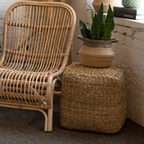 Poly - Seagrass Pouff Set of 2