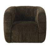 Robson Swivel Lounge Chair - Dark Green