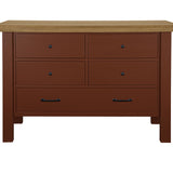 Rosemary Kitchen Island Russet Red