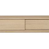 Round Off Floating Console Table