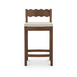 Sai Counter Height Stool Light Brown