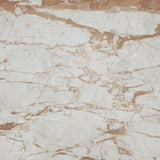 Lucente Beige Marble Accent Table