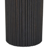 Lucente Beige Marble Accent Table