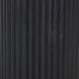 Lucente Black Marble Accent Table