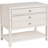 Saugatuck Nightstand - White Sand