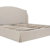 Weston Wingback Cream Upholstered Bed