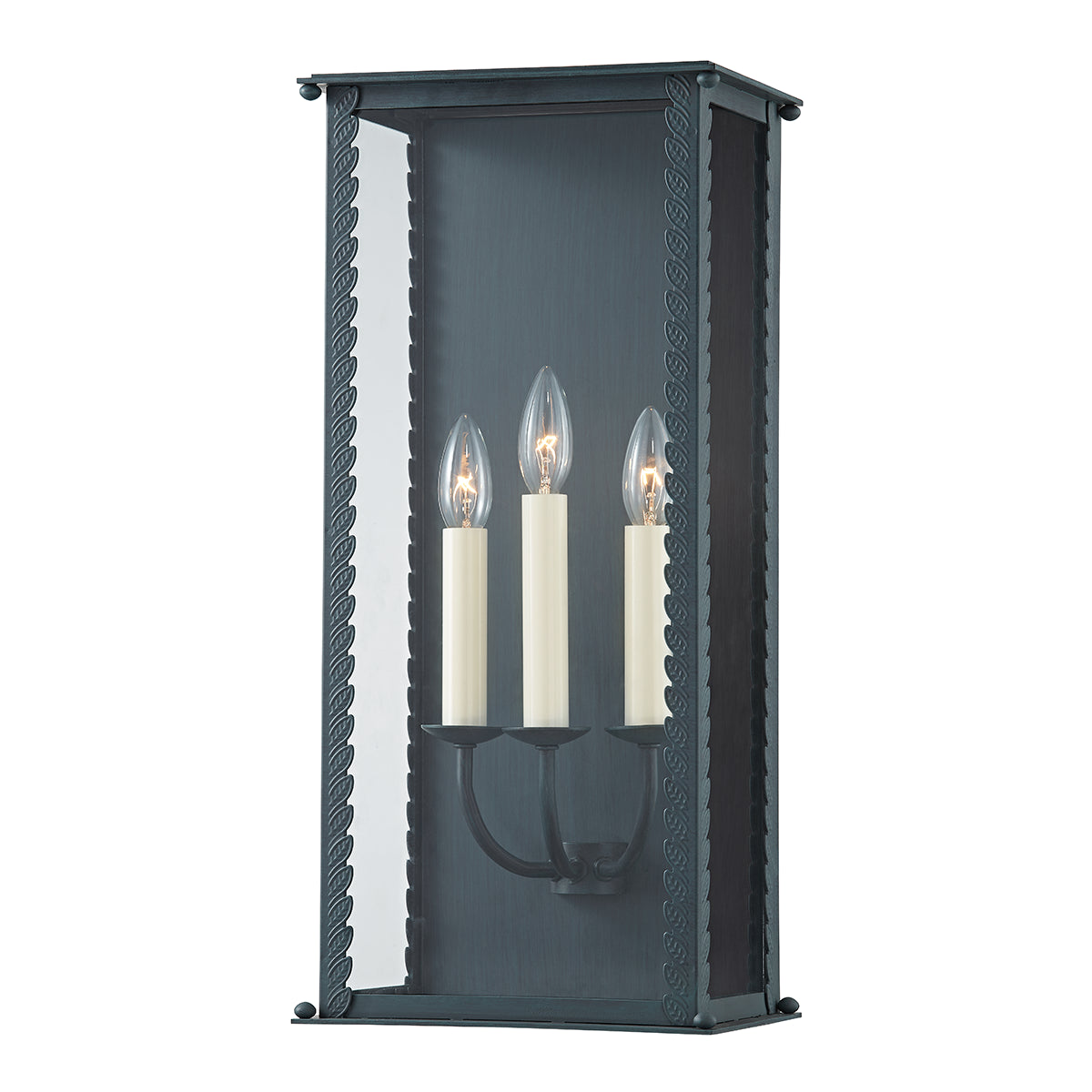 Zuma Exterior Wall Sconce Verdigris