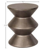 Bronze Inverted Side Table