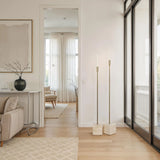 Chambers Floor Candlesticks - Set of 2 - 46" & 42"H