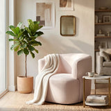 Fireside Swivel Lounge Chair