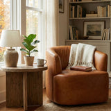 Fireside Swivel Lounge Chair