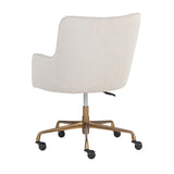 Franklin Desk Chair Beige Linen