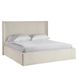Owen Storage Bed - King or Queen White Oak and Ivory