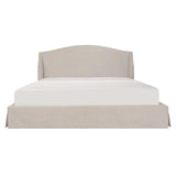 Weston Wingback Cream Upholstered Bed
