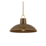 Pottersville Large Pendant Umber