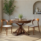 Rotondo Dining Chair - Walnut Brown