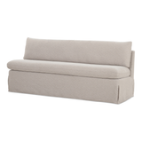 Fable Slipcover Dining Bench Beige
