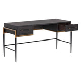 Weldrick Desk - Dark Brown