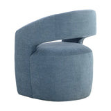 Lloret Wheeled Dining Room Chair Blue