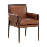Mauti Dining Armchair - Brown